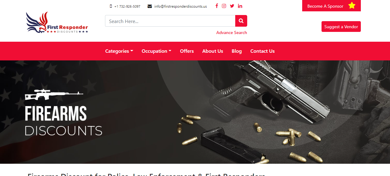 what gun companies give law enforcement discounts